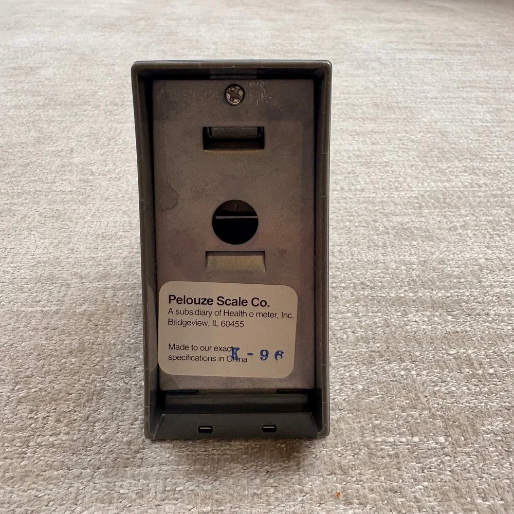 Pelouze Model P1 Postal Scale 16oz Grey Vintage 1995 Manual Office Industrial